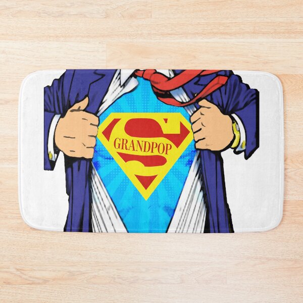Item preview, Grandpop Superhero Grandpa Ripped Shirt designed and sold by lorrinani.