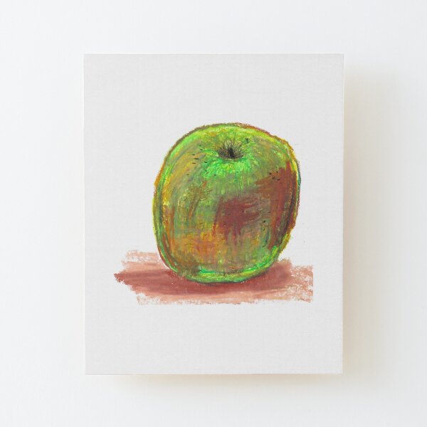 Apple Wood Mounted Print