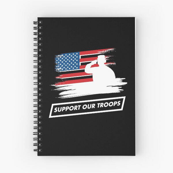 Item preview, US Military Support Our Troops US Flag American Patriot designed and sold by SuperFreshArt.