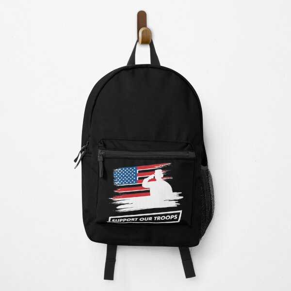 Item preview, US Military Support Our Troops US Flag American Patriot designed and sold by SuperFreshArt.