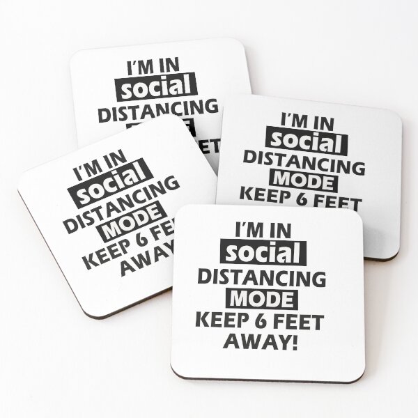 Item preview, i’m in social distancing mode keep 6 feet away t- shirt designed and sold by bestdesigns2020.