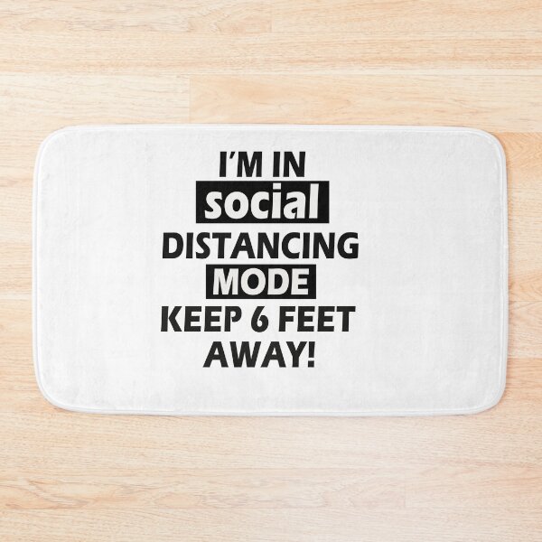 Item preview, i’m in social distancing mode keep 6 feet away t- shirt designed and sold by bestdesigns2020.