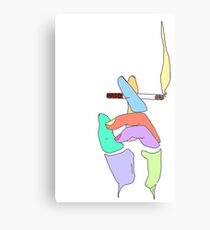 Cigarette Daydreams - In Color Canvas Print