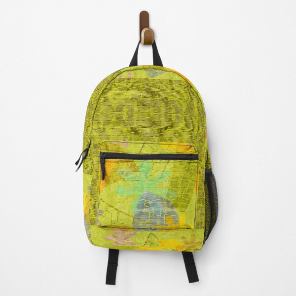 Item preview, Green Woven Tiki Patchwork designed and sold by ZENDYtechSTYLE.