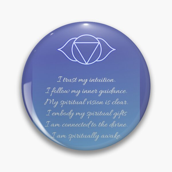 Item preview, Third Eye Chakra Affirmation designed and sold by Bluepress.