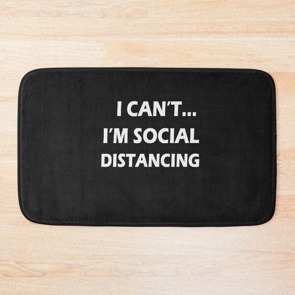 Item preview, i can’t... i’m social distancing t shirt designed and sold by bestdesigns2020.