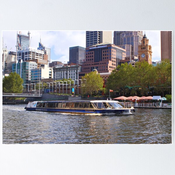 Item preview, Tour boat, Yarra River, Melbourne, Australia designed and sold by FranWest.