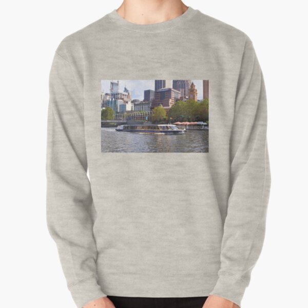 Tour boat, Yarra River, Melbourne, Australia Pullover Sweatshirt