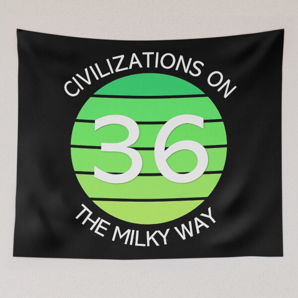 Item preview, 36 smart alien civilizations in the Milky Way designed and sold by yayor.