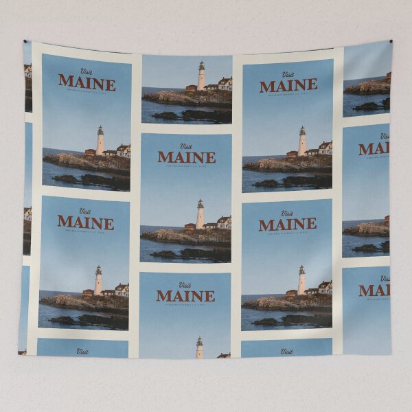 Item preview, Visit Maine designed and sold by Mercury Club.