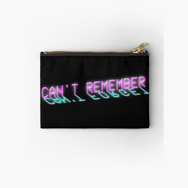 Item preview, Vaporwave Aesthetic Nostalgia Neon Glitch Cant Remember Cant Forget designed and sold by Neon Purple Noodle Bar.