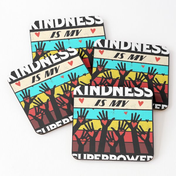Item preview, Peace Love & Happiness Kindness My Superpower Gift design design designed and sold by Lisbob.