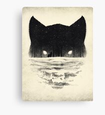Wolfy Canvas Print