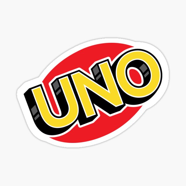 Uno Logo Sticker