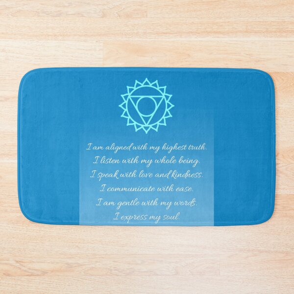 Item preview, Throat Chakra Affirmation designed and sold by Bluepress.