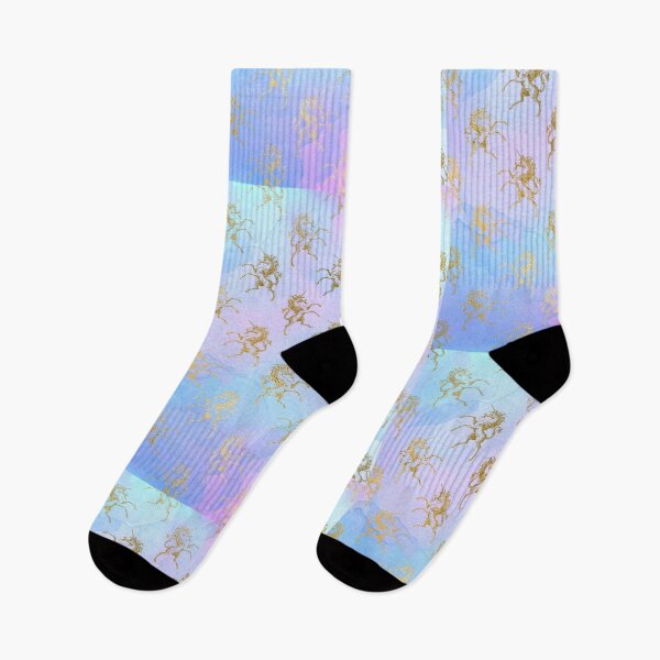 Item preview, Unicorn Watercolor Pastel Shimmering Pattern designed and sold by digitalvintage.