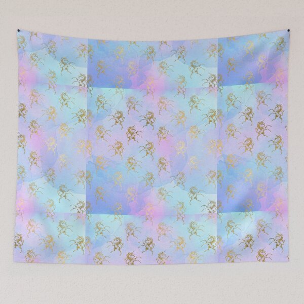 Item preview, Unicorn Watercolor Pastel Shimmering Pattern designed and sold by digitalvintage.