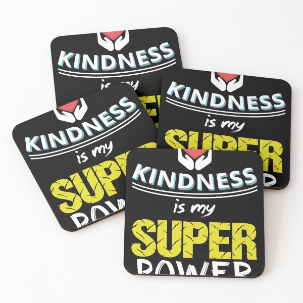 Item preview, Peace Love & Happiness Kindness My Superpower Gift design product designed and sold by Lisbob.
