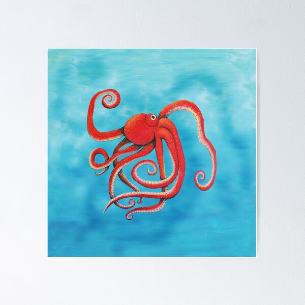 Item preview, Octpus in the ocean designed and sold by Bwiselizzy.