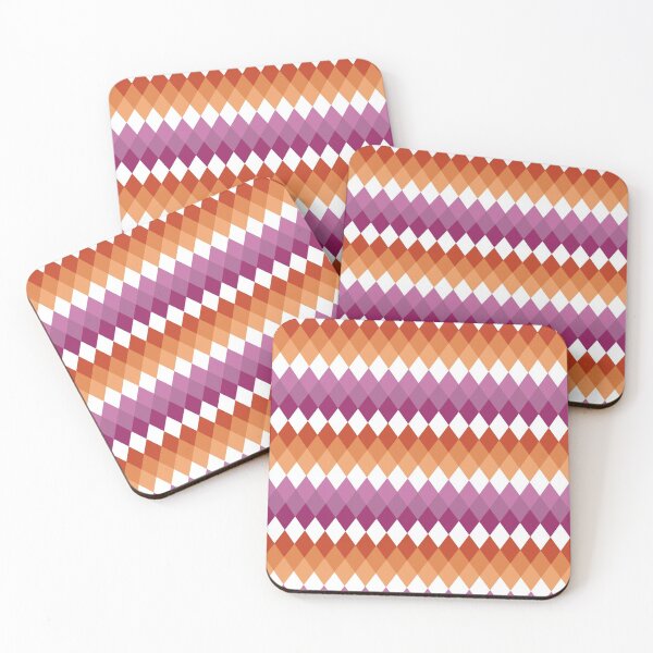 Item preview, Lesbian Pride Argyle Diamond Print designed and sold by PenguinPride.