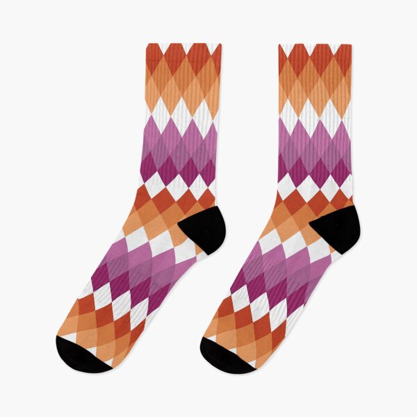 Item preview, Lesbian Pride Argyle Diamond Print designed and sold by PenguinPride.