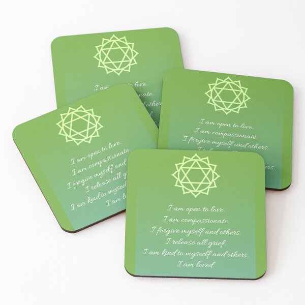 Item preview, Heart Chakra Affirmation designed and sold by Bluepress.