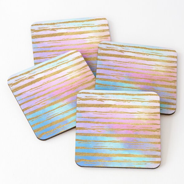 Item preview, Unicorn Watercolor Pastel Shimmering Pattern designed and sold by digitalvintage.