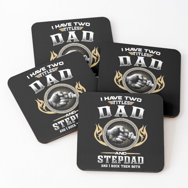 Item preview, Cool Dad Stepdad Birthday Shirt Rock Two Titles New Dad Bonus Daddy Fathers Day designed and sold by tuanitus.