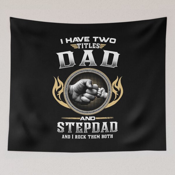 Item preview, Cool Dad Stepdad Birthday Shirt Rock Two Titles New Dad Bonus Daddy Fathers Day designed and sold by tuanitus.