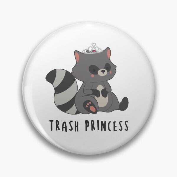 Item preview, Trash Panda Princess (Raccoon) designed and sold by TaliSora.