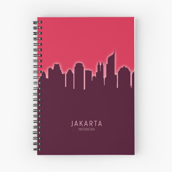 Item preview, Jakarta Skyline Indonesia designed and sold by ArtPrints.
