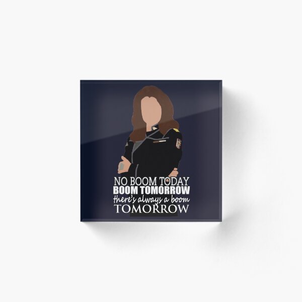 Boom tomorrow Acrylic Block