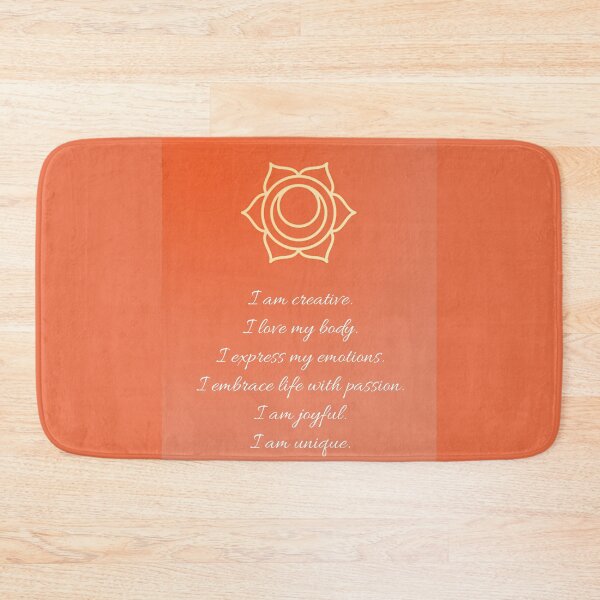 Item preview, Sacral Chakra Affirmation designed and sold by Bluepress.