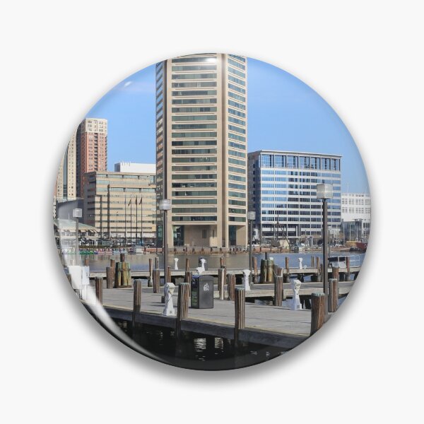 Baltimore's Inner Harbor and World Trade Center Pin