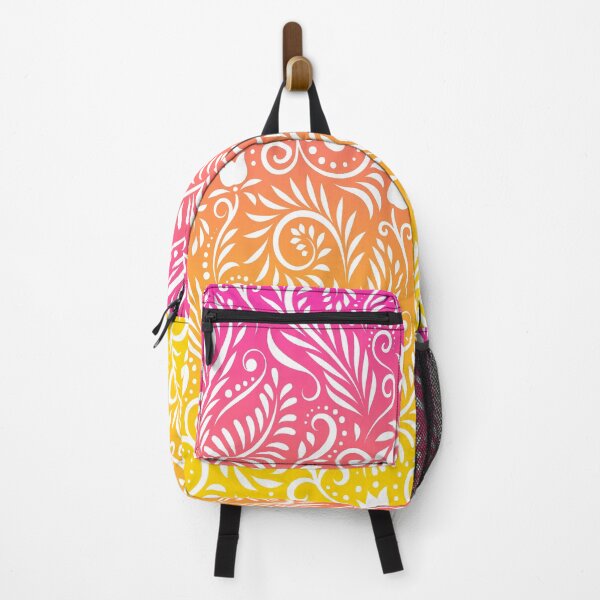 Item preview, Floral and Leaves - Mango Peach Smoothie designed and sold by CreativityRoams.