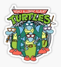 Filburt Turtle Sticker