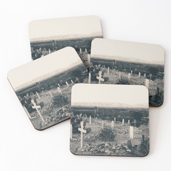Item preview, Boot Hill Cemetery, Tombstone, Arizona (B&W) designed and sold by Dutchie81.