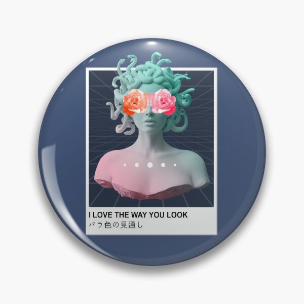 Item preview, Love The Way You Look Medusa Pastel Aesthetic Vaporwave designed and sold by Neon Purple Noodle Bar.