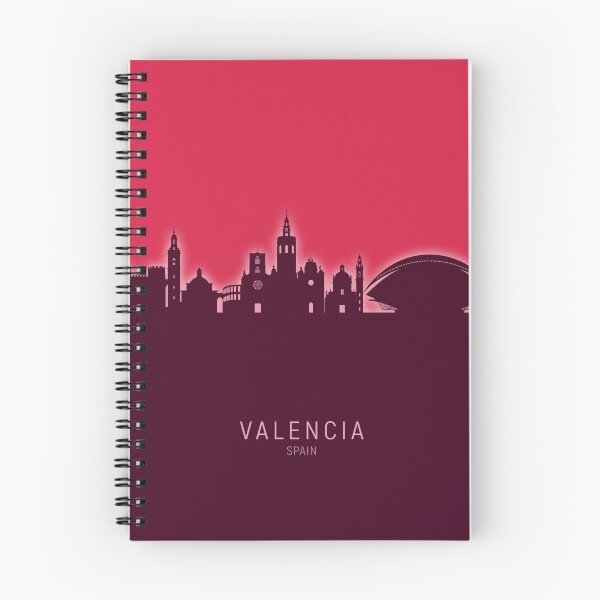 Item preview, Valencia Spain Skyline designed and sold by ArtPrints.
