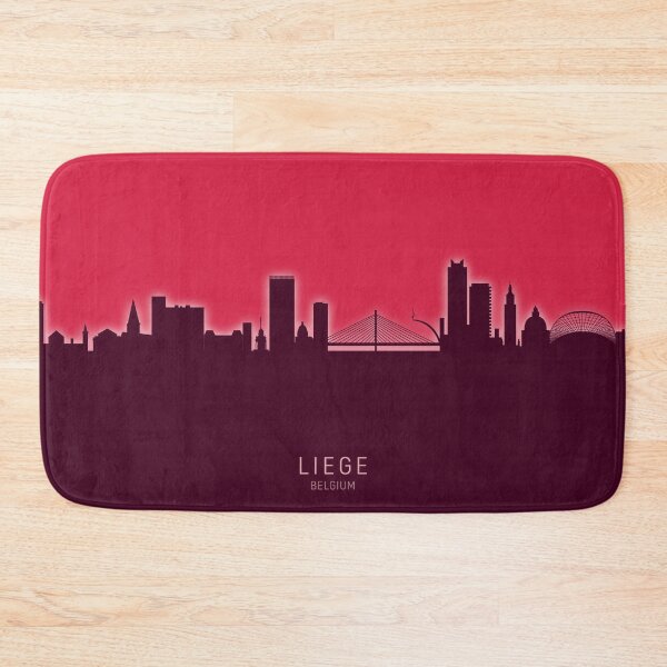 Item preview, Liege Belgium Skyline designed and sold by ArtPrints.