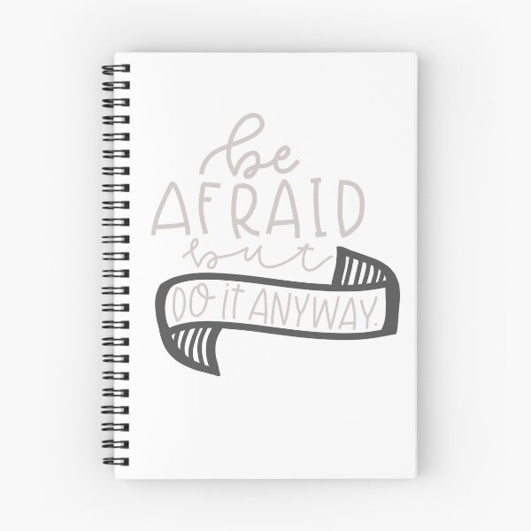 Item preview, Be afraid but do it anyway. designed and sold by kayleetubbs.