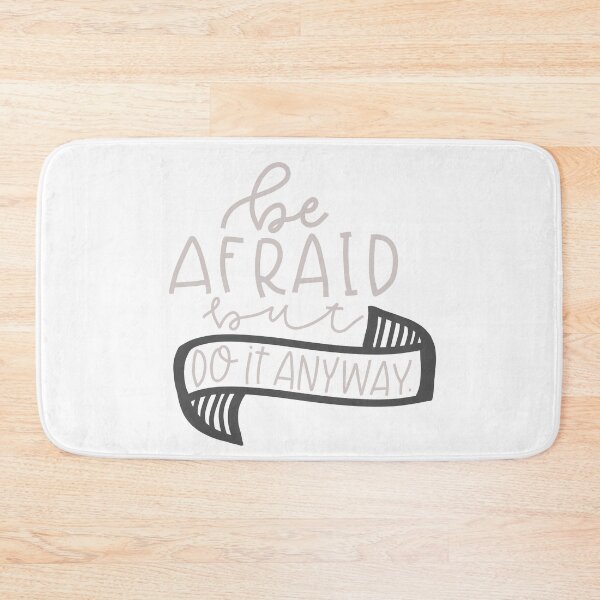 Item preview, Be afraid but do it anyway. designed and sold by kayleetubbs.