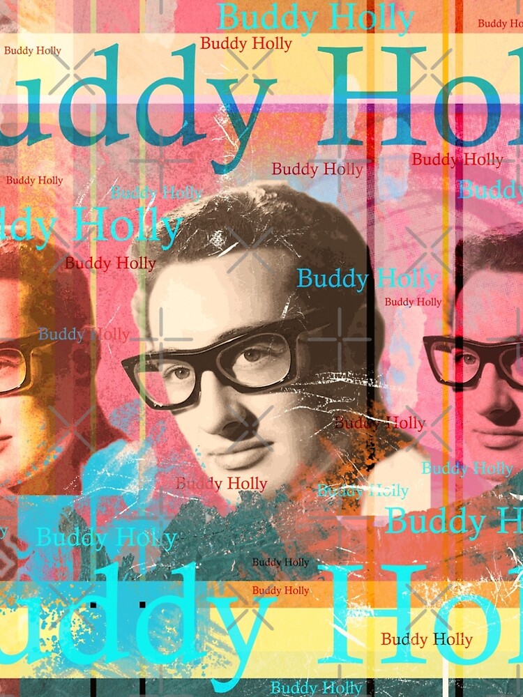 "aesthetic buddy holly portrait, rockabilly music" ALine Dressundefined by Mauswohn Redbubble