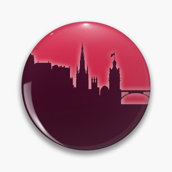 Item preview, Edinburgh Scotland Skyline designed and sold by ArtPrints.