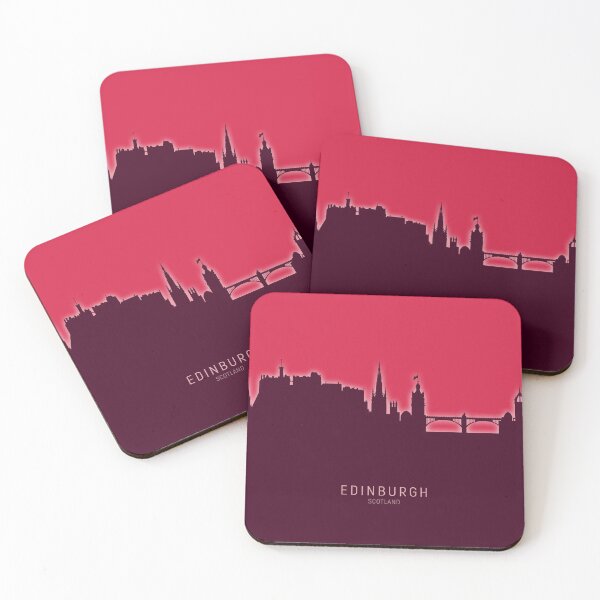 Item preview, Edinburgh Scotland Skyline designed and sold by ArtPrints.