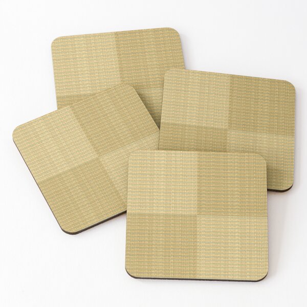 Item preview, Tan Woven Shantung Patchwork designed and sold by ZENDYtechSTYLE.
