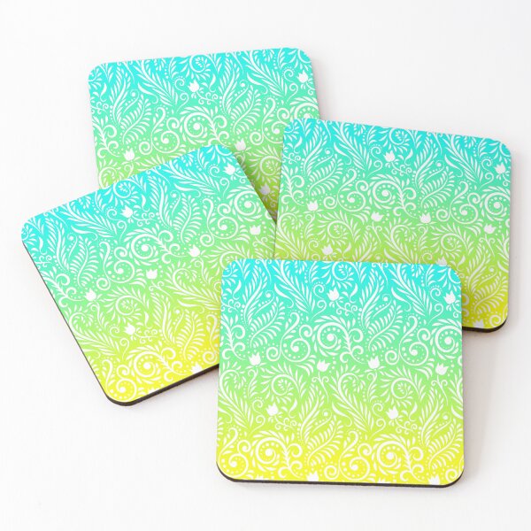 Item preview, Floral and Leaves - Summer Punch Smoothie designed and sold by CreativityRoams.