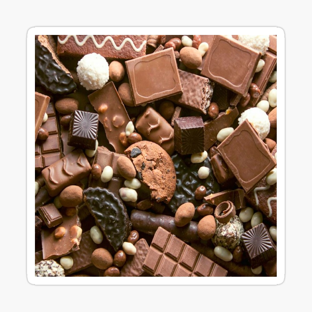 Chocolate Sweets Collage