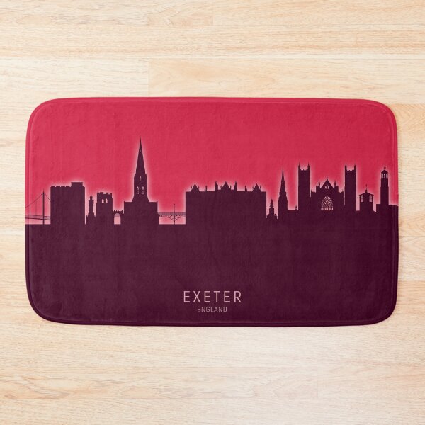 Item preview, Exeter England Skyline designed and sold by ArtPrints.