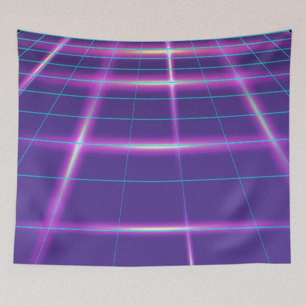 Item preview, Future Grid Lines Vaporwave designed and sold by MaiZephyr.